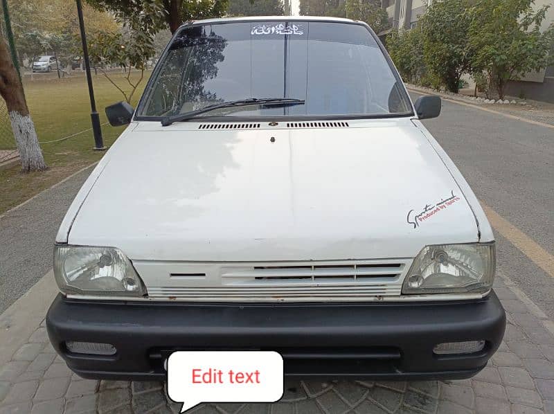 Suzuki Mehran VX 1989 2