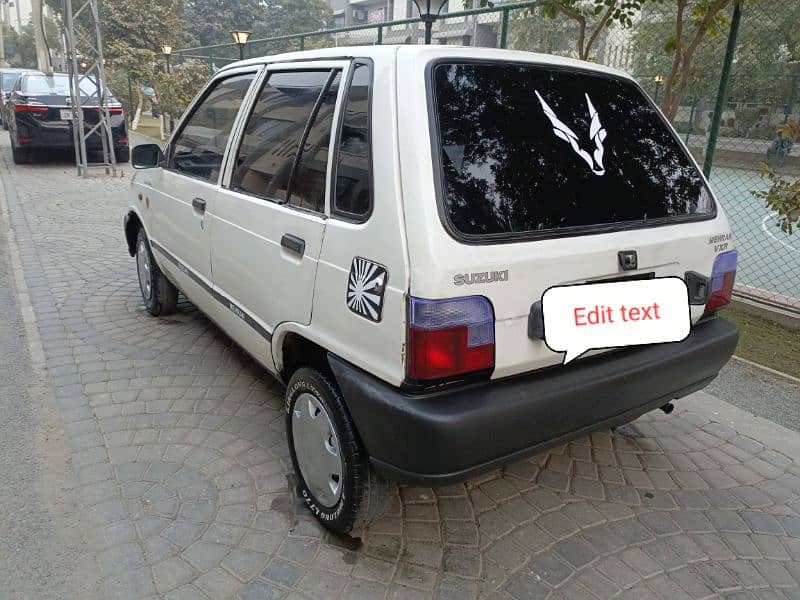 Suzuki Mehran VX 1989 7