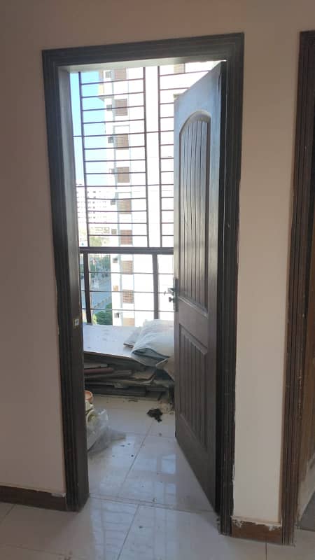 Beautiful flat available for sale in North Nazimabad Block H 1