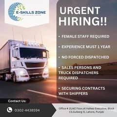 Agents hiring for truck dispatching