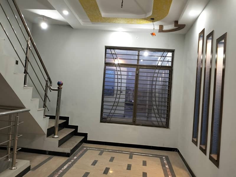 Spacious 6 Marla Double House With 4 Shops Available For Sale In Asim Qadri Block 17