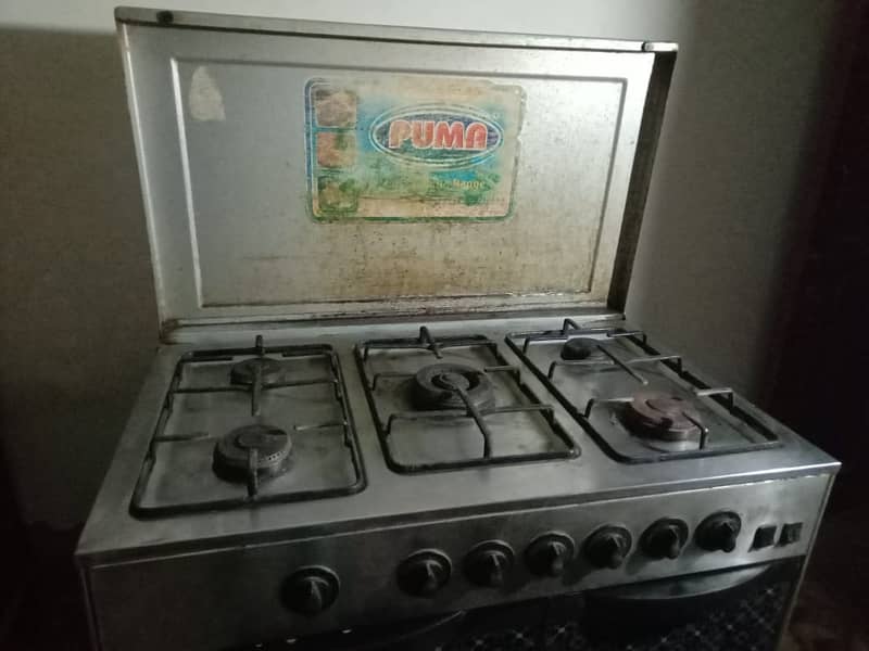 cooking range company puma 5 barnel 2