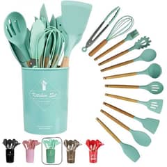 silicone cooking set