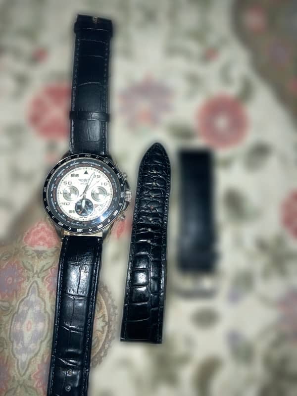 orignal aviator watche for sale 10/10 condition with origanal straps 2