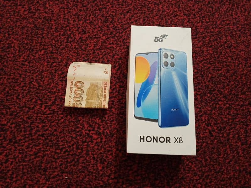 HONOR X8 5G + 5,000PKR (NON PTA) 1