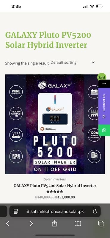 Galaxy P5200 3.6KW Inverter 3