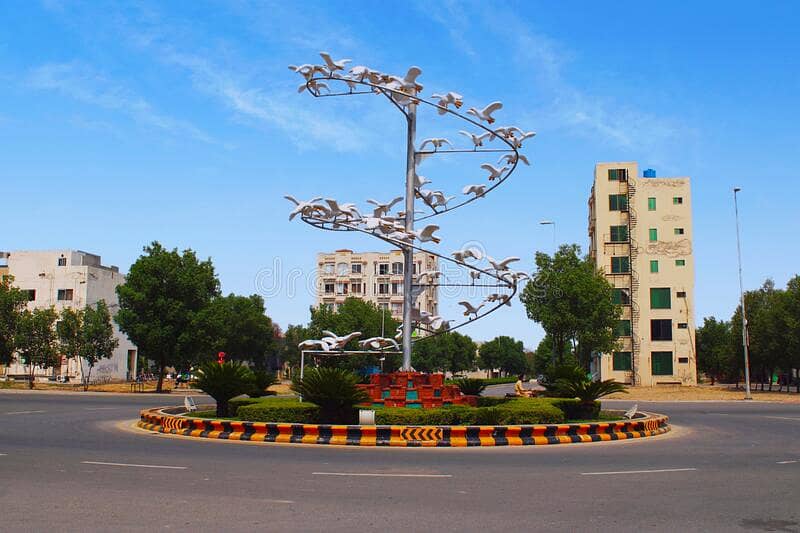 1 Kanal Main Boulevard Prime Location Plot For Sale In Sikandar Block Bahria Town Lahore 11