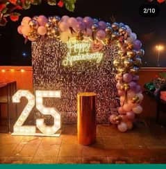 Event Planner Birthday Anniversary Mehndi mayyo Balloon decorations