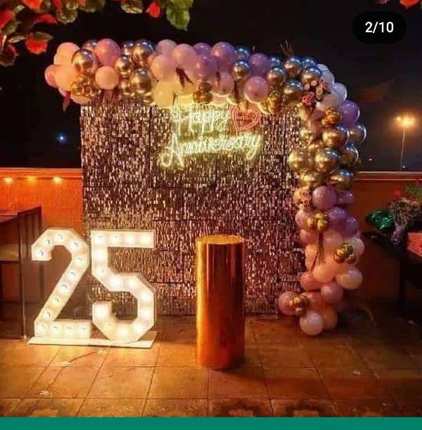 Event Planner Birthday Anniversary Mehndi mayyo Balloon decorations 0