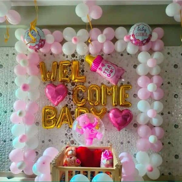 Event Planner Birthday Anniversary Mehndi mayyo Balloon decorations 2