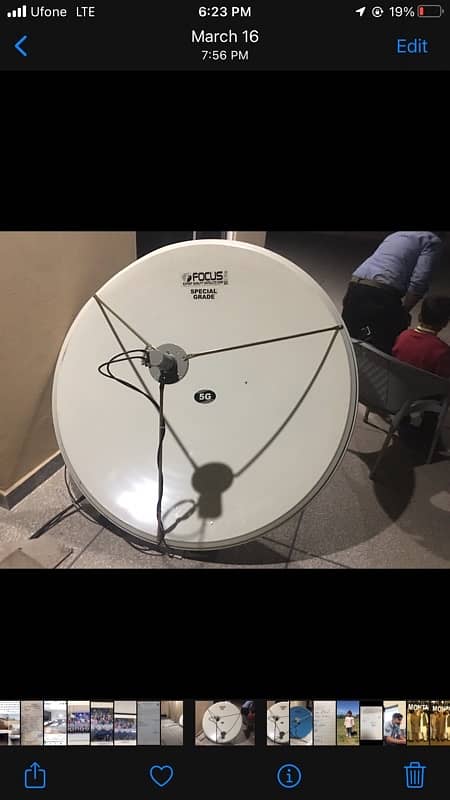 dish receiver and antena 1