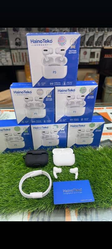 Haino teko P3 Earbuds with Rope Case / Airpods 0