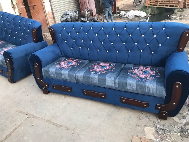 Six seater sofa sets 1-2-3  on Whole sale price 15