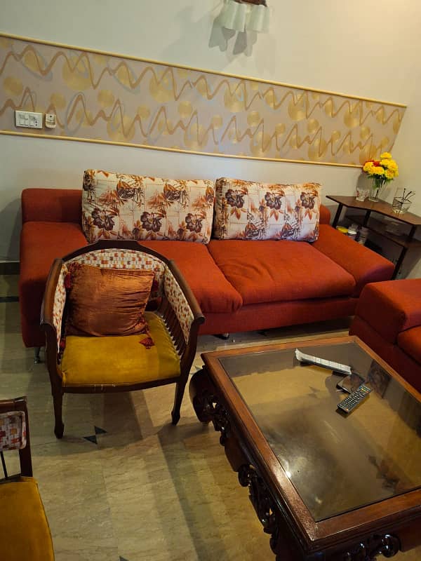 10 Marla Furnished 4 Bed Double Storey House Available For Rent In DHA Ph 5 Lahore 0