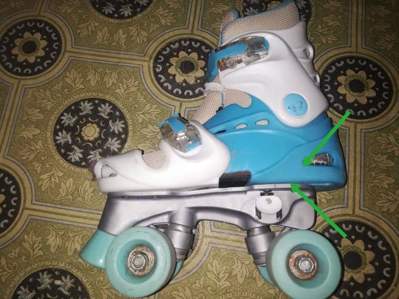 4 Wheel Skating Shoes 1