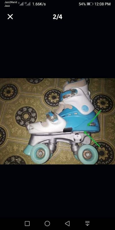 4 Wheel Skating Shoes 3