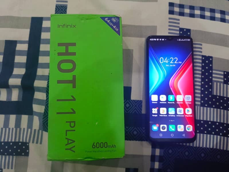 Infinix hot 11play 4 64 2