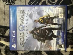 god of war ragnarok ,ps4 disk