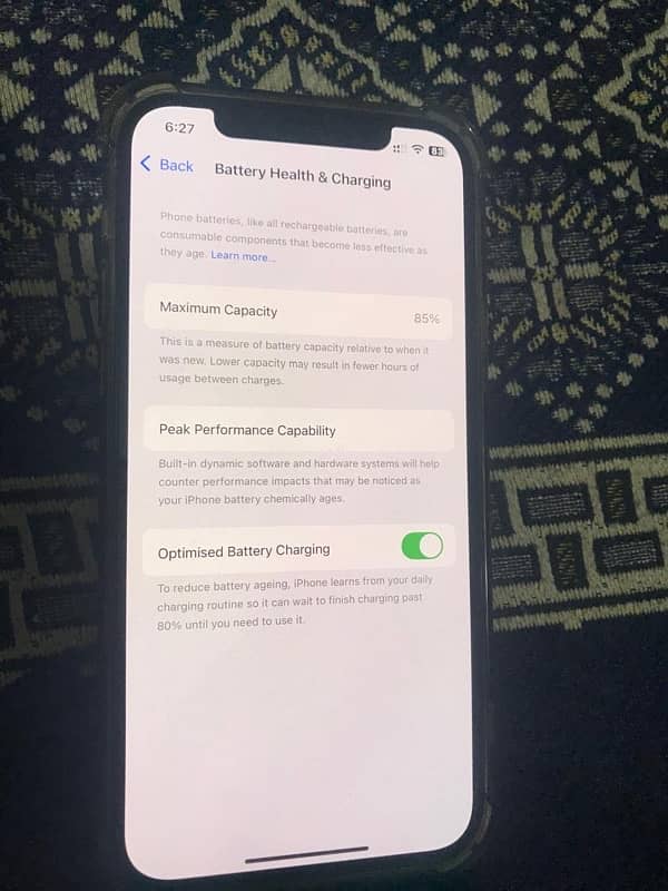 IPhone 12 128gn NonPTA Factory unlocked E sim abi chal rahi hai 0