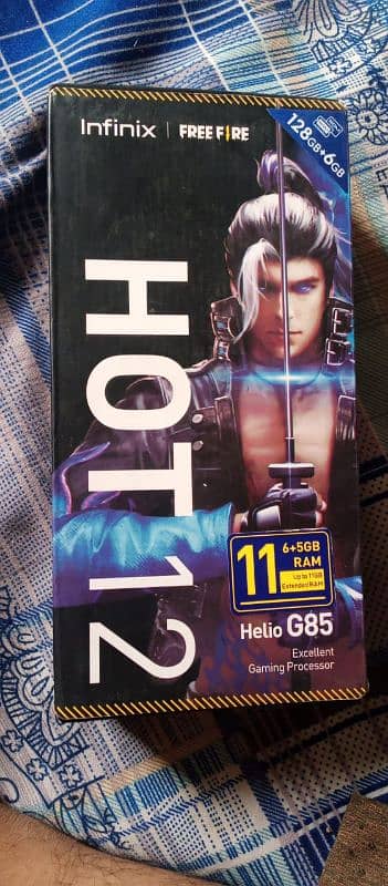 infinix hot 12 condition 10/10 Ram 6/128 5