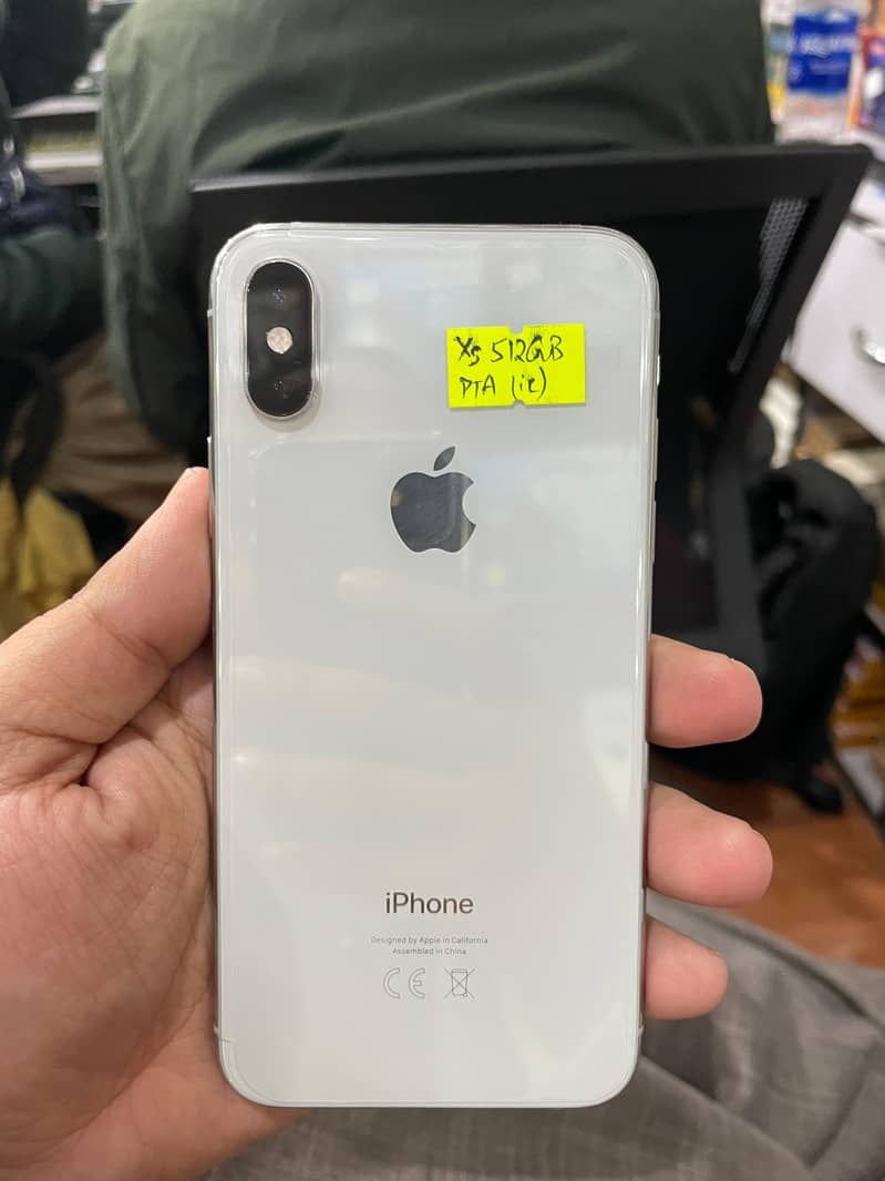 iPhone Xs PTA (512GB) saleout 3