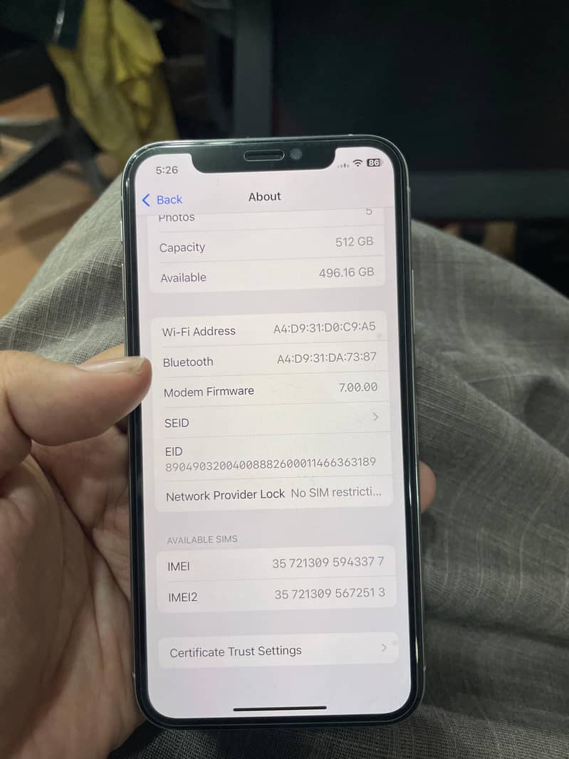 iPhone Xs PTA (512GB) saleout 4