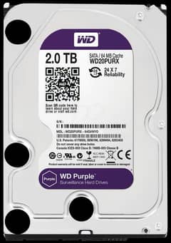 Western digital surveillance 2tb hard drive