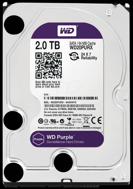 Western digital surveillance 2tb hard drive 0