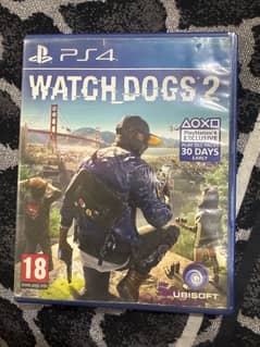 watch dog 2, ps4 disk