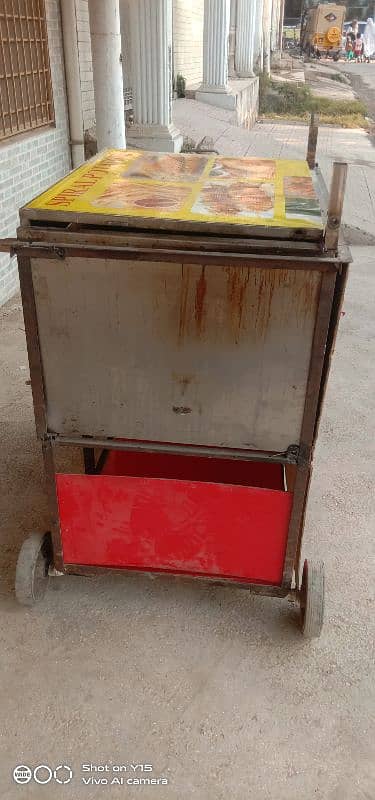 chips fryer witn moveable cort 8