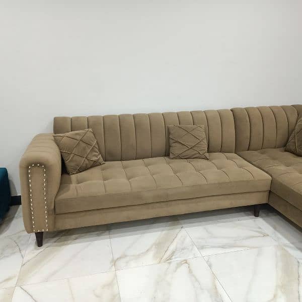 L shaped sofa 1