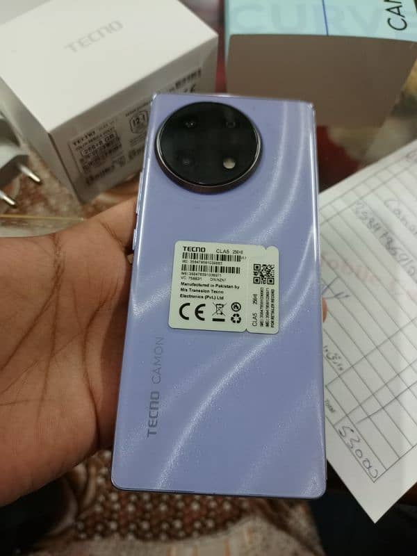 Tecno Camon 30s just box open 1