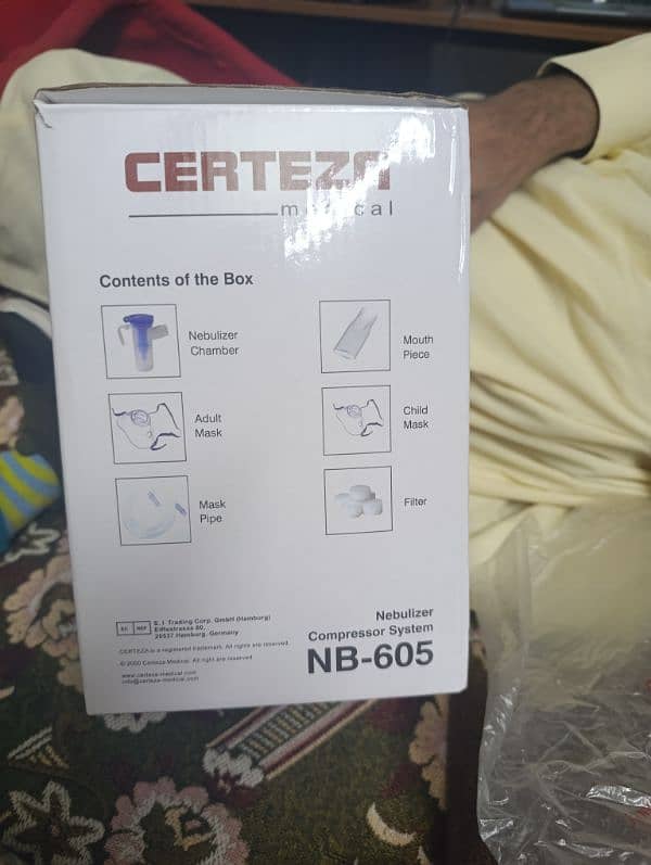 Certeza NB-605 Nebulizer 6