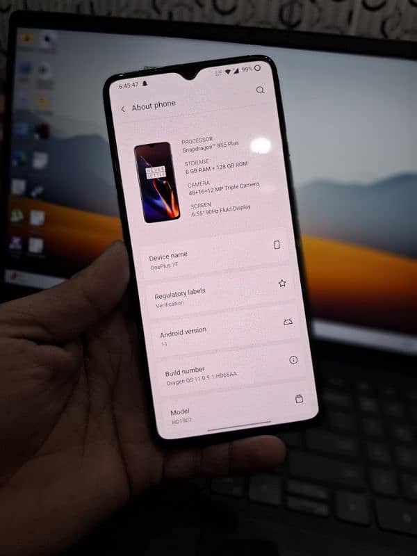 OnePlus 7t 8/128gb Dual Sim Pta 2