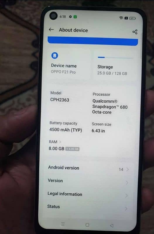 oppo f21 pro for sale 3