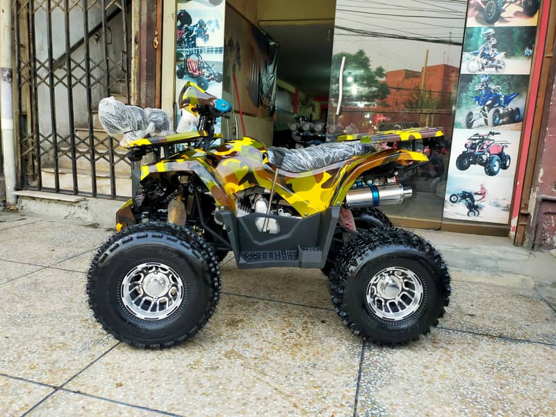 Special Discount Offer Off Road 150cc Luxury Allowy Rims Atv Quad Bike 4