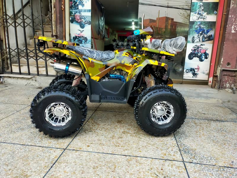 Special Discount Offer Off Road 150cc Luxury Allowy Rims Atv Quad Bike 6