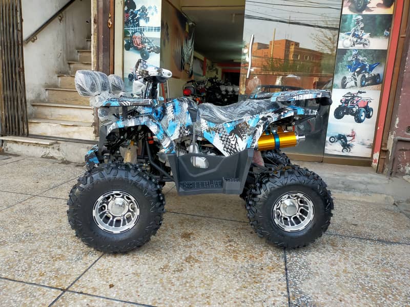 Special Discount Offer Off Road 150cc Luxury Allowy Rims Atv Quad Bike 8