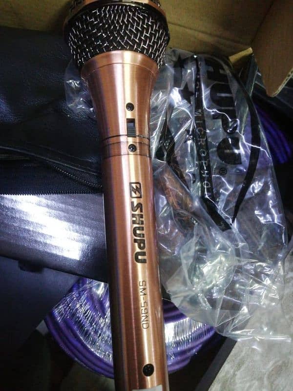 shupu original golden Mic Echo sound 1