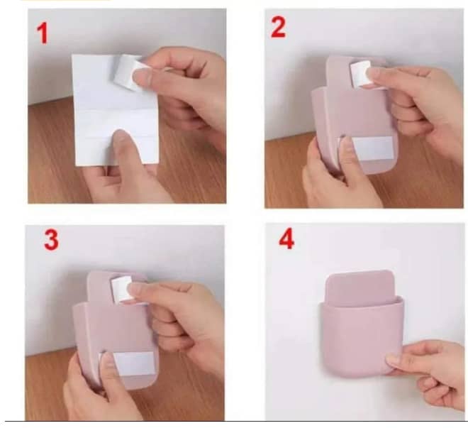 Multipurpose Mobile Holder for Home Wall Charging, Wall Mount Phone 6