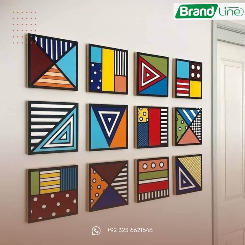 Customized wall frames, premium quality, unique design, vibrant art 1