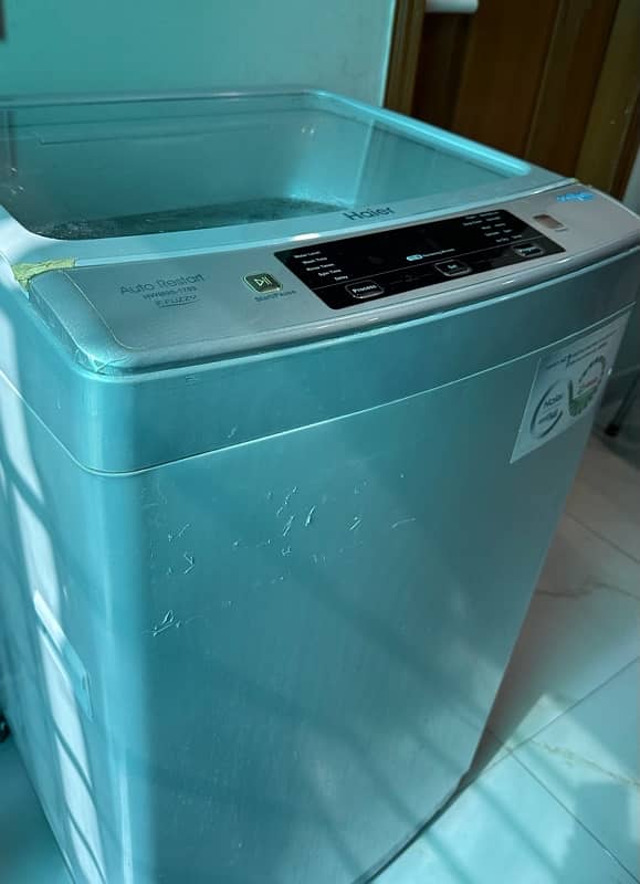 Haier washing machine 9kg 1