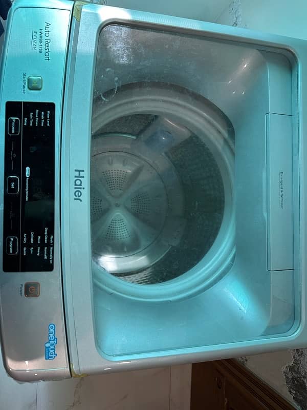 Haier washing machine 9kg 6