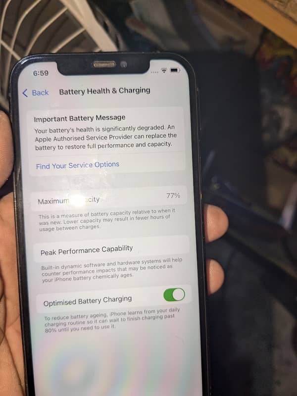 IPHONE12 PRO CONDITION  10/9 (NON PTA) 5