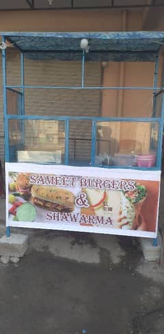 New stole for burger and shawarma, etc