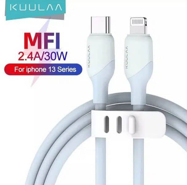 Baseus 20W and KUULAA 30W PD USB C Cable 2Meters Charging USB C for iP 11