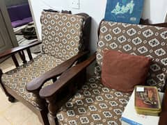 Wooden Sofa Set 5 Seater