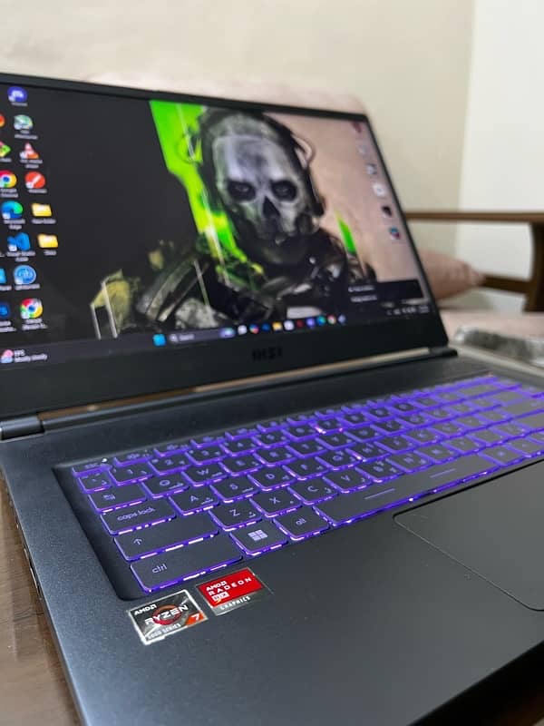 MSI Delta 15 Gaming Laptop 1