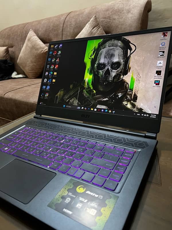 MSI Delta 15 Gaming Laptop 9