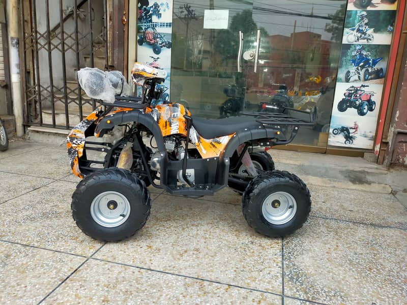 Latest 2025 Brand New 125cc Atv Quad 4 Wheel Bikes With New Features. 7